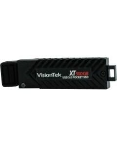 VisionTek 500GB XT USB 3.0 Pocket Solid State Drive - 500 GB SSD - USB 3.0 Type A - TAA Compliant