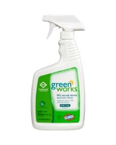 Green Works Natural Bathroom Cleaner, 24 Oz Bottle