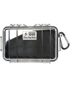 Pelican 1040 Micro Case with Black Liner - 5.06in x 2.12in x 7.5in - Clear