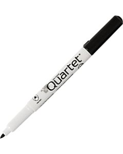 Quartet Dry-Erase Markers, Fine Point, Black, Pack Of 12