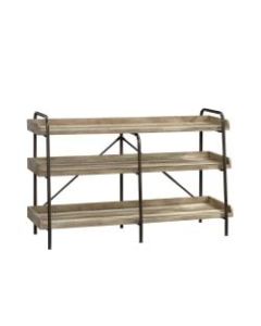 Sauder Carson Forge Anywhere Console for 60in TVs, Lintel Oak