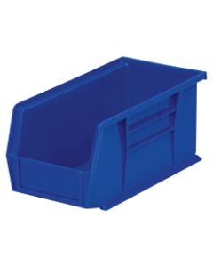 Akro-Mils AkroBin Storage Bin, Medium Size, Blue