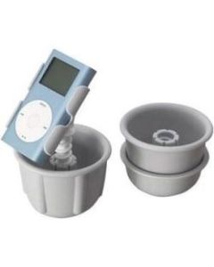 Belkin TuneDok for iPod mini - Car holder for cellular phone - gray - for Apple iPod mini