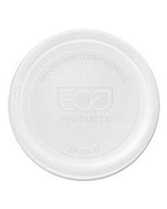 Eco-Products Portion Cup Lids for 2-4-Oz Portion Cups, Clear, 100 Lids Per Pack, 20 Packs Per Case