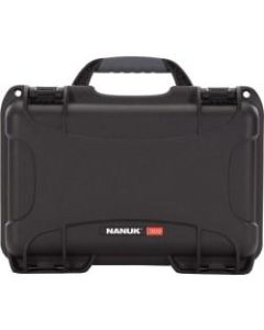Nanuk 909 Storage Case - Internal Dimensions: 11.40in Length x 7in Width x 3.70in Height - External Dimensions: 12.6in Length x 9in Width x 4.4in Height - 10 lb - 1.37 gal - Latch Closure - Rugged - Stackable