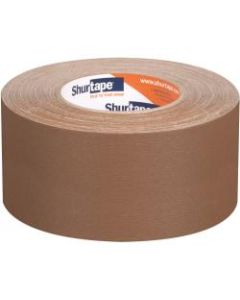 Shurtape P- 628 Professional Grade Coated Gaffers Tape, 2.83 in x 54 yd., Brown, Case Of 16 Rolls