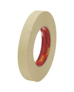 3M 2693 Masking Tape, 3in Core, 0.75in x 180ft, Tan, Pack Of 48