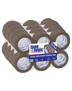 Tape Logic Acrylic Sealing Tape, 3in Core, 3in x 110 Yd., Tan, Pack Of 24