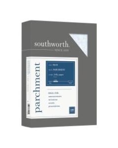 Southworth Parchment Specialty Paper, 8 1/2in x 11in, 24 Lb., Blue, Pack Of 500