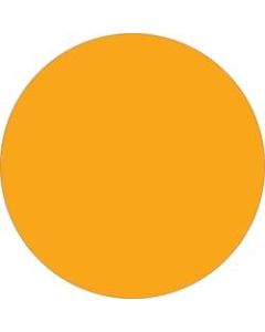 Tape Logic Removable Inventory Labels, DL1390FO, Round, 2in, Fluorescent Orange, Roll Of 500