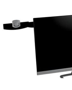 3M Monitor-Mount Dual Document Clip, Black