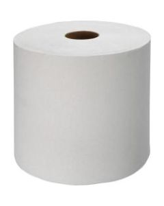 Genuine Joe Hardwound 1-Ply Paper Towels, 1000ft Per Roll, Pack Of 6