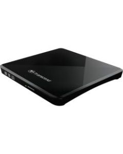 Transcend DVD-Writer - DVD-RAM/±R/±RW Support - 24x CD Read/24x CD Write/24x CD Rewrite - 8x DVD Read/8x DVD Write/8x DVD Rewrite - Double-layer Media Supported - USB 2.0 - Slimline