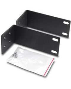 TRENDNet Rack Mount Kit, Compatible With TEG-S16Dg and TEG-S24Dg Switches, Mount An 11 Inch Wide Switch To A 19 Inch Equipment Rack, Mounting Brackets and Mounting Screws Included, Black, ETH-11MK - Rack Mount Kit for TEG-S16Dg/S24Dg