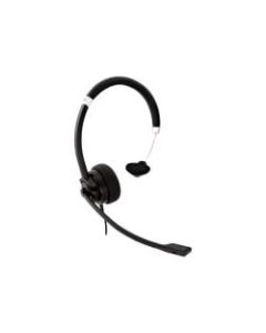 V7 HU411 - Headset - on-ear - wired - USB - black