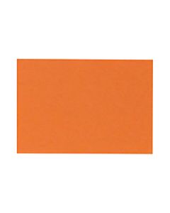 LUX Flat Cards, A7, 5 1/8in x 7in, Mandarin Orange, Pack Of 1,000
