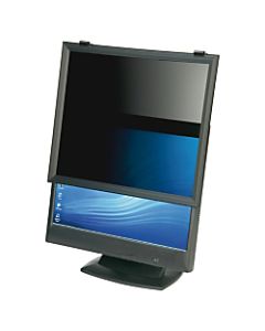 SKILCRAFT Privacy Filter for Monitors, 19in LCD, Black (AbilityOne 7045-01-613-7630)