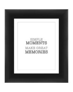 PTM Images Expressions Framed Wall Art, Moments, 15inH x 13inW, Black