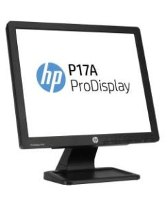 HP ProDisplay P17A 17in SXGA LED LCD Monitor - 5:4 - Black - 17in Class - Twisted Nematic Film (TN Film) - 1280 x 1024 - 16.7 Million Colors - 250 Nit - 5 ms - 60 Hz Refresh Rate - VGA