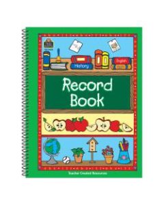 Teacher Created Resources Green Border Record Books, Pack Of 5