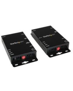 StarTech.com HDMI over CAT5e/CAT6 HDBaseT Extender - RS232 - IR - Ultra HD 4K - 330 ft (100m) - Extend an HDMI video and audio over standard CAT5e cabling, with support for RS232 Serial and Infrared control - HDMI CAT5e Extender