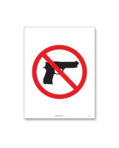 ComplyRight State Weapons Law 1-Year Poster Service, English, Kansas, 8 1/2in x 11in