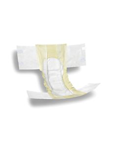 FitRight Ultra Briefs, X-Large, 57 - 66in, Yellow, 20 Briefs Per Bag, Case Of 4 Bags