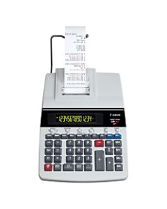 Canon MP41DHIII Printing Calculator, Black/Red