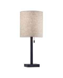 Adesso Liam Table Lamp, 22inH, Dark Bronze