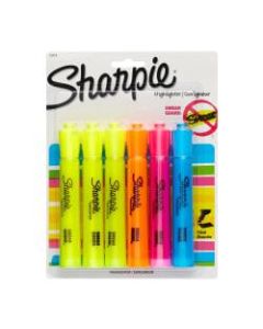 Sharpie Accent Highlighters, Assorted Colors, Pack Of 6