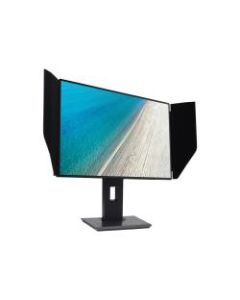 Acer PE270K 27in 4K UHD LED LCD Monitor - 16:9 - Black - 27in Class - In-plane Switching (IPS) Technology - 3840 x 2160 - 1.07 Billion Colors - FreeSync - 350 Nit - 4 ms - 60 Hz Refresh Rate - HDMI - DisplayPort