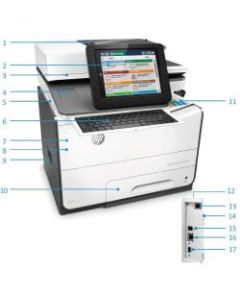 HP PageWide Managed E58650z Color All-In-One Printer