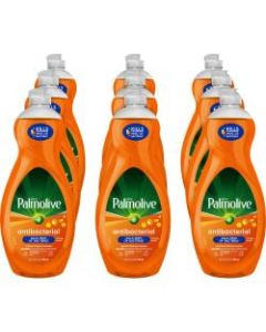 Palmolive Ultra Antibacterial Dish Soap - Concentrate Liquid - 32.5 fl oz (1 quart) - 9 / Carton - Orange