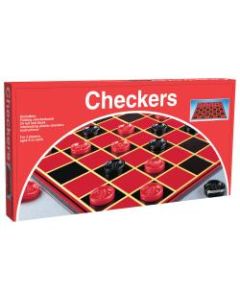 Pressman Toys Checkers Game, Ages 6-18