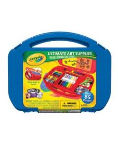 Crayola Ultimate Art Supply Kit, Assorted Colors, 85 Pieces