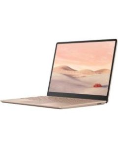 Microsoft Surface Laptop Go 12.4in Touchscreen Notebook - 1536 x 1024 - Intel Core i5 10th Gen i5-1035G1 1 GHz - 8 GB RAM - 128 GB SSD - Sandstone - Windows 10 S - Intel UHD Graphics - PixelSense - 13 Hour Battery Run Time