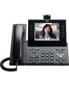 Cisco Unified 9971 IP Phone - Refurbished - Wall Mountable - Charcoal - 6 x Total Line - VoIP - Caller ID - Speakerphone - 2 x Network (RJ-45) - USB - PoE Ports - Color