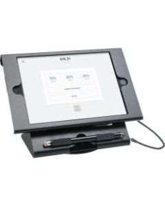 CTA Digital Dual Security Compact Kiosk for iPad mini - Black