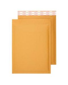 Office Depot Brand Self-Sealing Bubble Mailers, Size 7, 14 1/4in x 19in, Pack Of 12