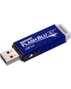 Kanguru FlashBlu30 with Physical Write Protect Switch SuperSpeed USB 3.0 Flash Drive, 16GB