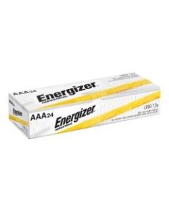 Energizer Industrial AAA Alkaline Batteries, Pack Of 24