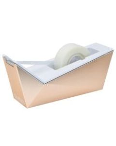 Scotch Desktop Facet Tape Dispenser, Copper