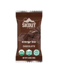 Skout Backcountry Organic Chocolate Energy Bar Minis, 0.63 Oz, Pack Of 200 Bars