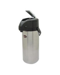 Winco Glass-Lined Lever Airpot, 2.2 L