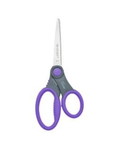 Westcott Student Scissors with Anti-Microbial Protection, 7in, Pointed, Assorted Colors
