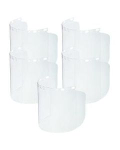 Protecto-Shield Replacement Visors, Dark Green, Pack Of 5