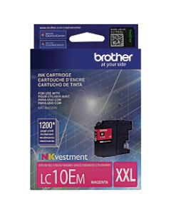 Brother LC10EM High-Yield Magenta Ink Cartridge