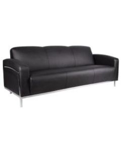 Boss CaressoftPlus Lounge Seating, Sofa, Black/Silver