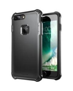 i-Blason iPhone 7 Plus Venom Case - For Apple iPhone 7 Plus Smartphone - Black, Metallic Gray - Rubberized, Metallic - Impact Resistant, Drop Resistant, Bump Resistant, Shock Resistant, Anti-slip - Thermoplastic Polyurethane (TPU), Polycarbonate, Rubber
