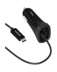 Kanex USB-C Car Charger 1.2 with 1 USB Port - 12 V DC Input - 5 V DC Output